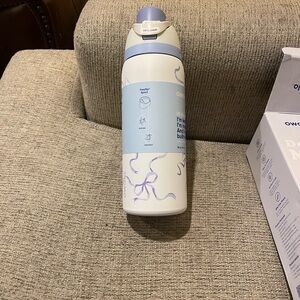 Owala Water Bottle with Purple Bows
